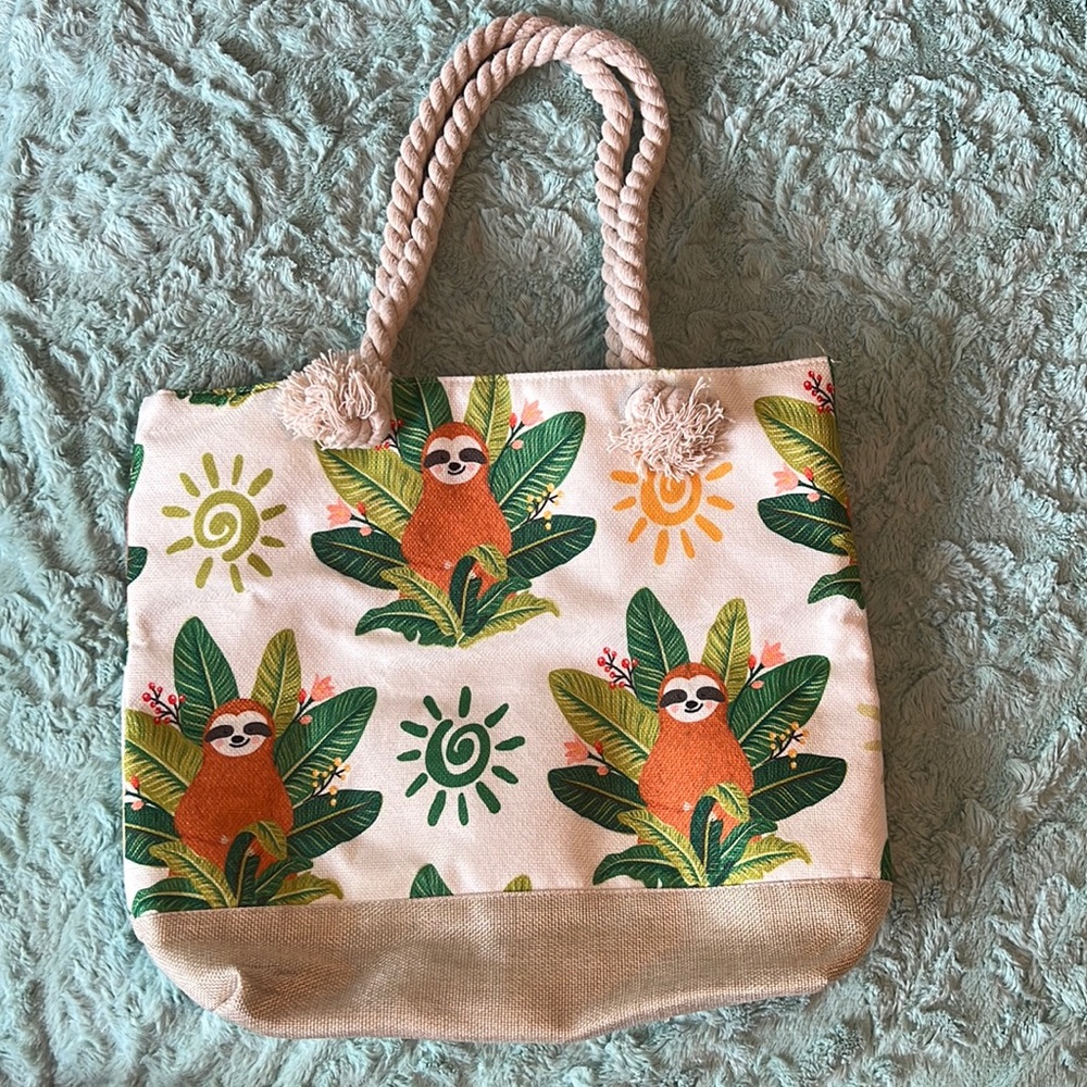 Adorable Sloth Totebag!